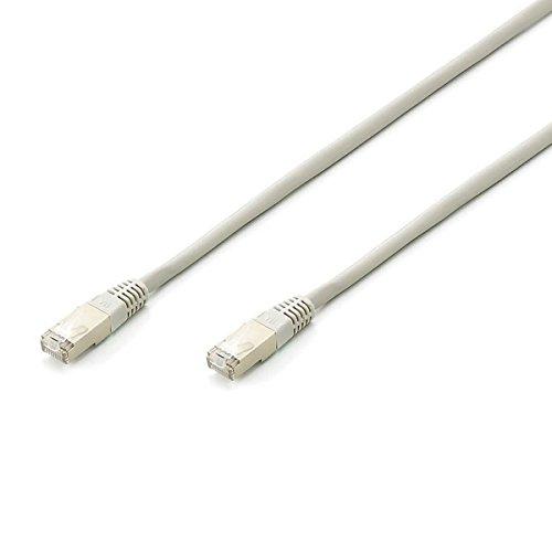 EQUIP CAT.6 S/FTP 20M - Câble réseau RJ-45 blindé - Connecteurs mâle/mâle plaqués or - Gris_0