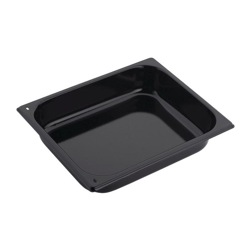 Bac émaillé antiadhésif GN1/2 65mm - GN697 - Dimensions 325x265x65mm_0