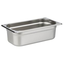 APS 81304 Bac gastro inox GN 1/3 32,5 x 17,6 cm, profondeur 10 cm - argenté inox 81304_0