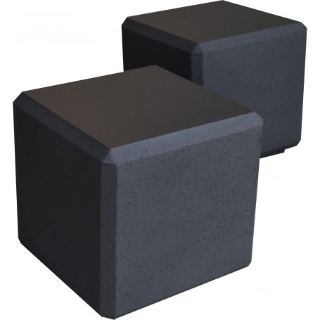 Banc public en béton lebeau moulages beton cube 45x45x45_0