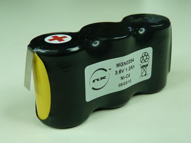 Batterie NiCd NX 3x 4/5SC 3S1P ST1 - 3.6V 1200mAh - HBL_0