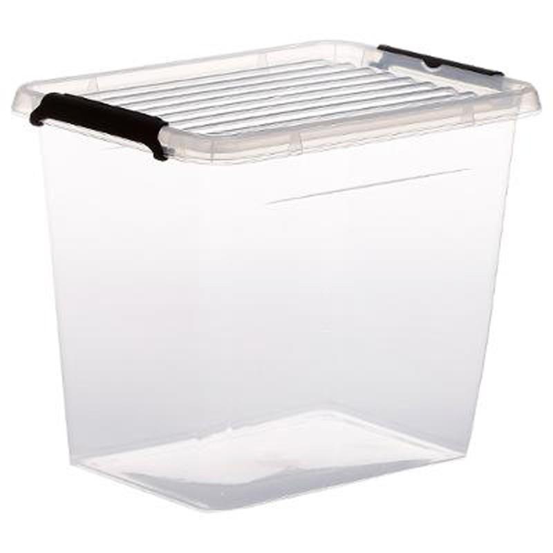 Boîte de rangement clip 3L transparent - Paris Prix - Polypropylène pratique et astucieux_0