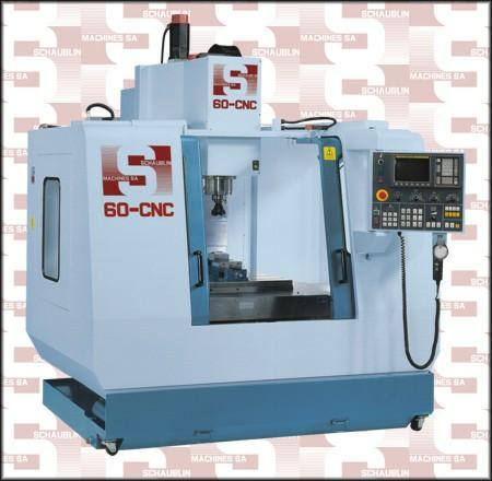 Centres d'usinage verticaux - 60-CNC / 100-CNC - Schaublin - construction à colonne fixe avec cadre C_0