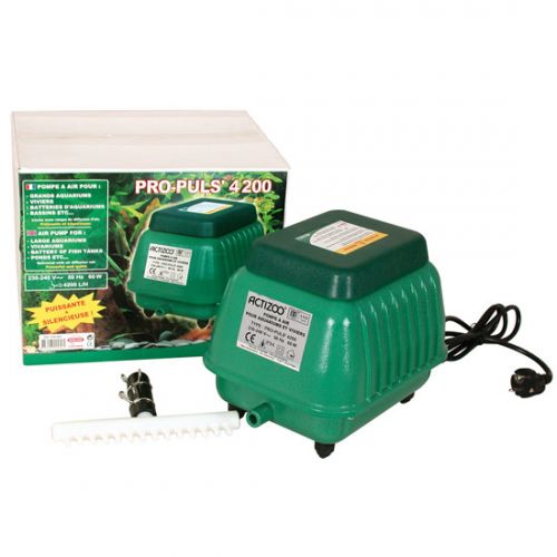 Aquarium : ZOLUX ProPuls 4200 pompe à air 4200 L/h avec répartiteur 14  sorties pour batteries - AKOUASHOP