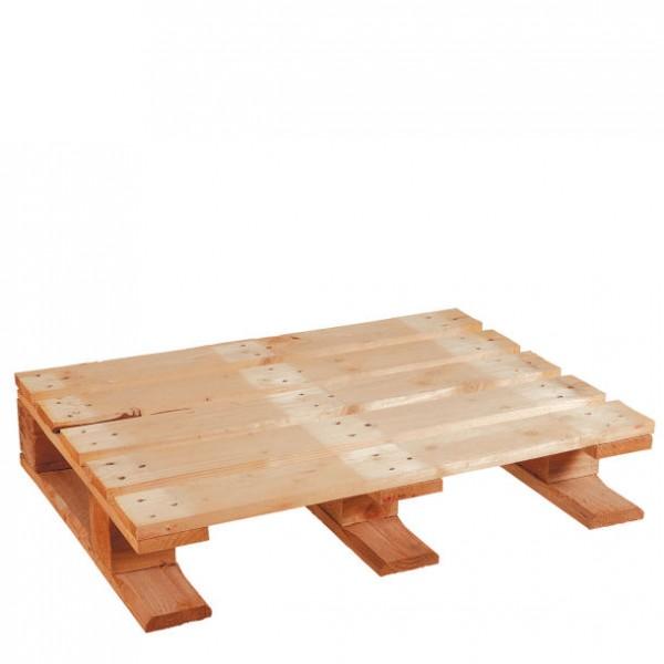 Demi-palette en bois perdu 600 x 800 - Rackable - 4 entrées - Marque Rolléco_0