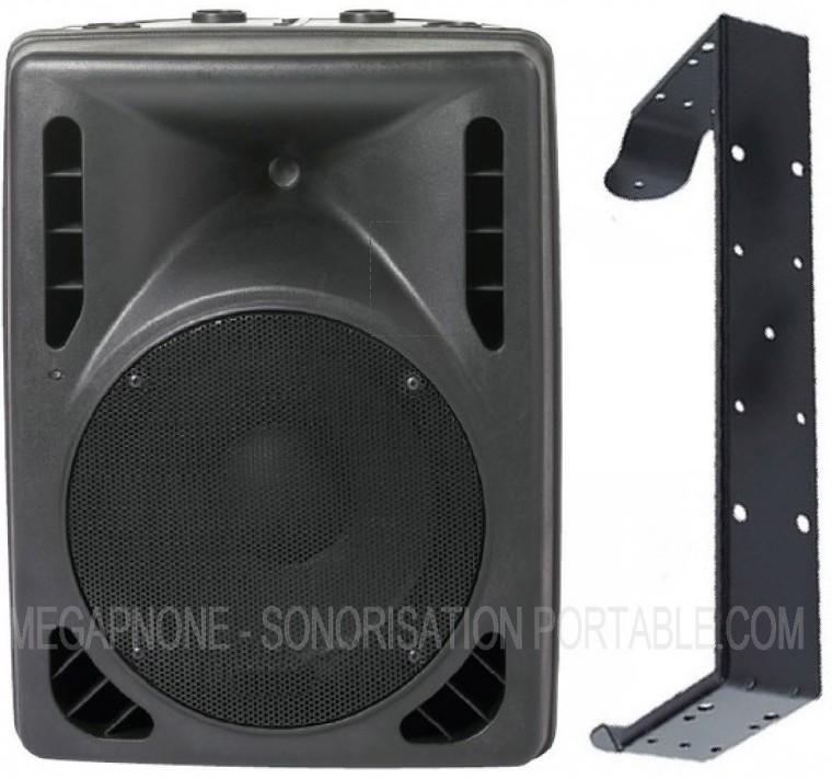 Enceinte professionnelle en 12 fase avec support  250 watts_0