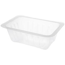 Firplast Barquette plastique PS transparente 100 g 92mm x 60mm x 32mm (x6000) - transparent 3342690060016_0