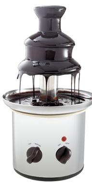 Fontaine à chocolat professionnelle - fondue aux fruits et desserts - DOM150 - Domoclip - capacité 1 à 1,5 kg_0