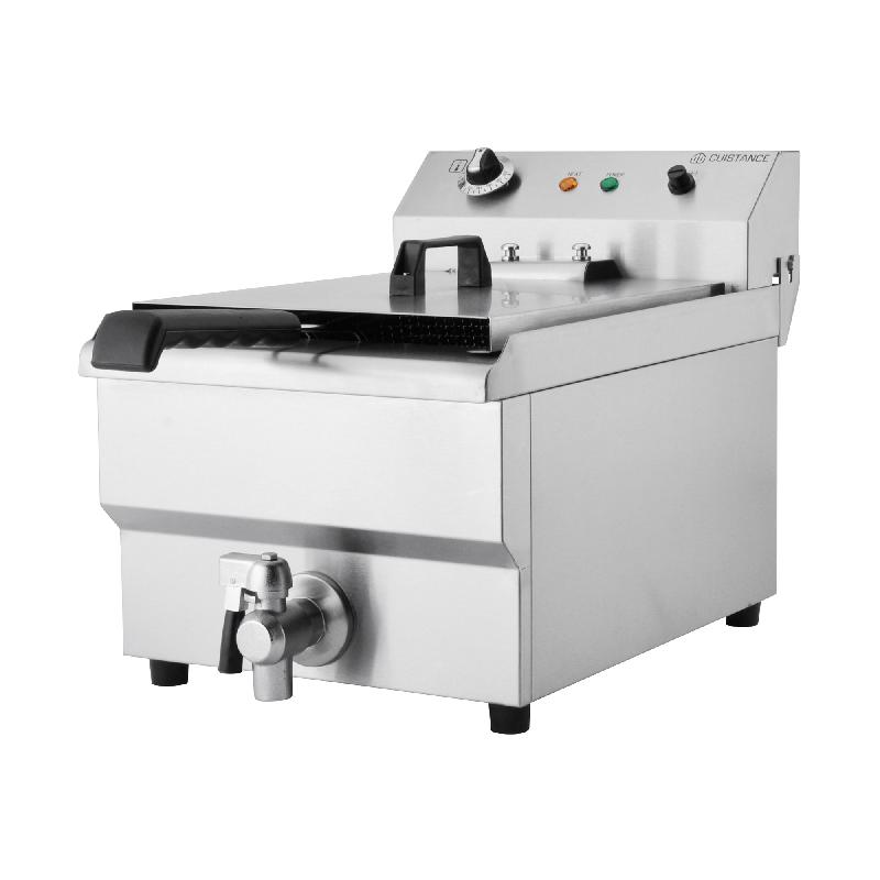 Friteuse électrique sur table en inox  13 L_0