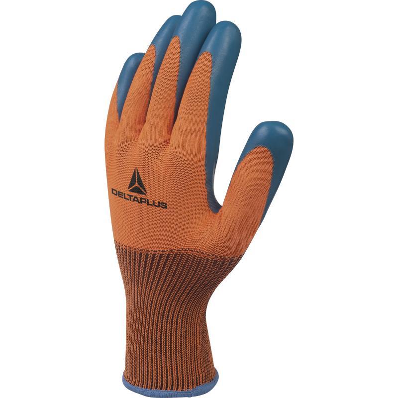 Gant tricot polyester - paume enduite latex - ve733_0