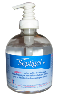 Gel hydro-alcoolique Septigel - 300ml - Formule hypoallergénique et spectre d'action étendu_0