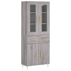 Helloshop26 - Buffet bahut commode armoire meuble de rangement organisateur cuisine salle de séjour salon haut sonoma 69,5 x 34 x 02_0035453 - 300021_0