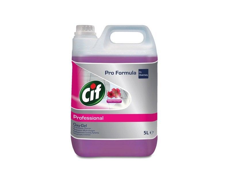 Nettoyant liquide multisurface - CIF PRO FORMULA Oxy-Gel Orchidées - 5L_0