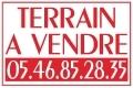 Panneau en PVC alvéolé - Terrain à vendre - Format 200x300mm - Pose extérieure sans problème_0