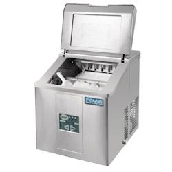 Polar Machine à glaçons 15 Kg par jour de comptoir, réservoir 2 Kg, 150 W, 220 V - MONO - inox G620_0