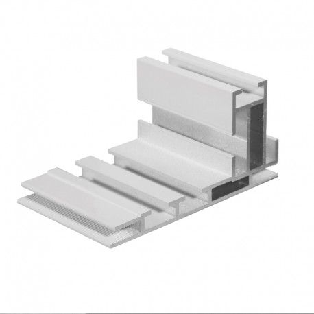 Profilé aluminium pour cadre mural LED - TecoFrame 85 Tec Tex - Épaisseur 41,9 mm - Anodisé ou blanc - Longueur 6M_0
