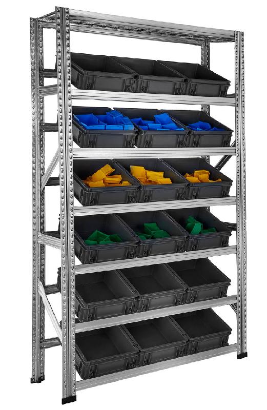 Rayonnage picking avec 18 caisses 400x300_0