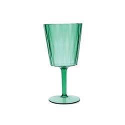 Verre en polystyrène Quid Iris 35Cl - vert plastique 5477369_0