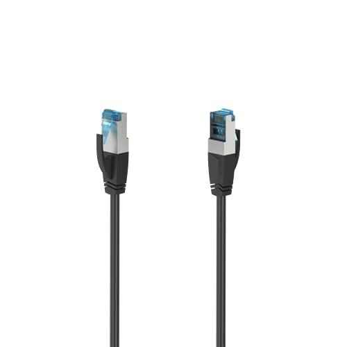 Hama 00200682 - Câble réseau noir 5 m Cat6a S/FTP (S-STP) - RJ-45 mâle - 10 Gigabit Ethernet_0