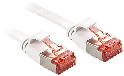 Lindy RJ45 Cat.6 U/FTP - Câble réseau blanc 0,3 m, blindé STP, connecteurs mâle/mâle_0