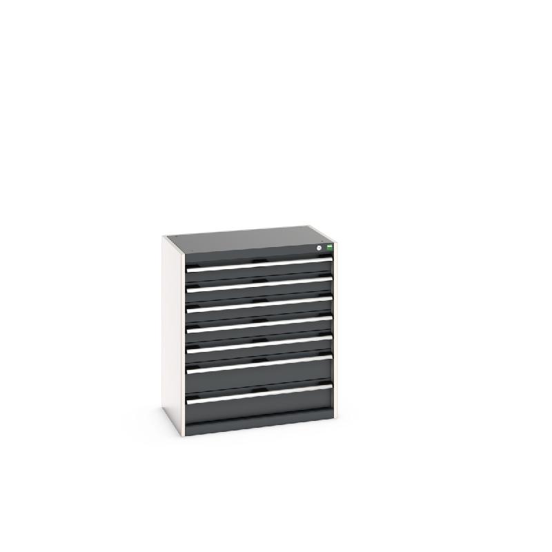 Armoire à tiroirs Cubio SL-859-7.1 - 7 tiroirs - Réf : 40012029 - Charge 1,5 tonne - Dimensions 800x525x900 mm_0
