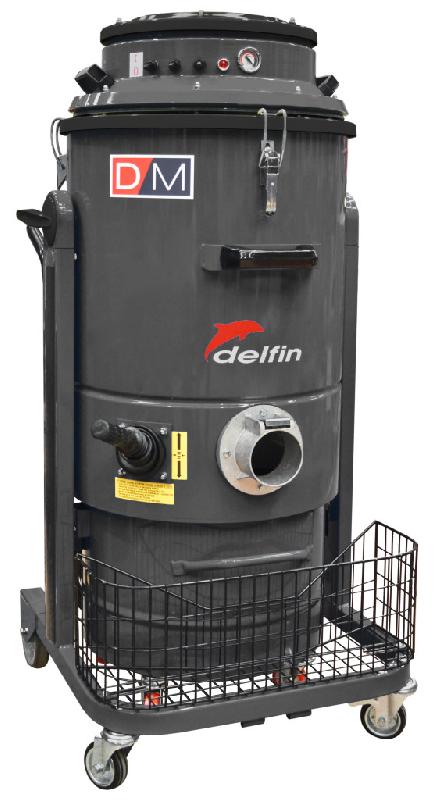 Aspirateur industriel pour eau et poussière - 3 moteurs by-pass - 60L - 3.450W_0