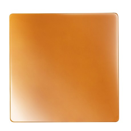 ASSIETTE PURITY GRANDS CHEFS CARAMEL 28 X 28 CM (VENDU PAR 6)