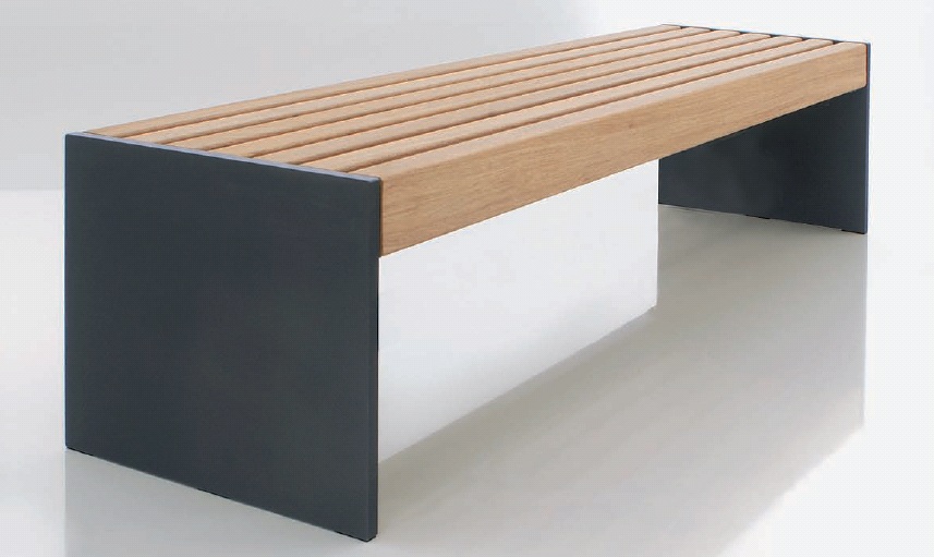 Banc public en bois norcor contempla_0