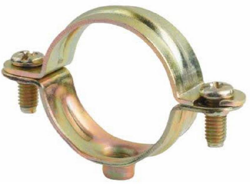 Collier simple bichromaté 60mm en boîte de 25 - 405655_0