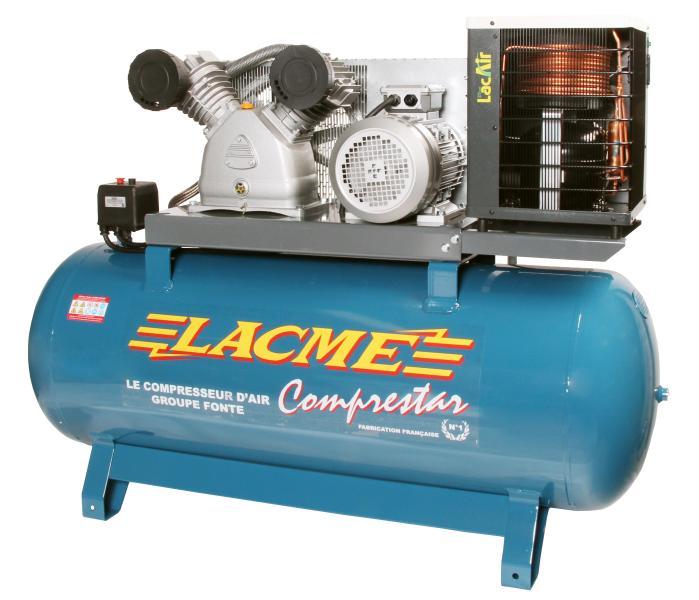 Compresseur 270 litres lacmé : comprestar 40v270t-sc - 330458_0