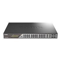 D-Link DSS-200G-28MPP commutateur réseau Géré L2 Gigabit Ethernet (10/100/1000) Connexion Ethernet, supportant l'alimentation via ce port (PoE) 1U Gris_0