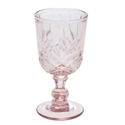 De 6 verres à pied rose -  Boite  Verre Amadeus 8.4x8.4 cm - rose verre 3520071961101_0