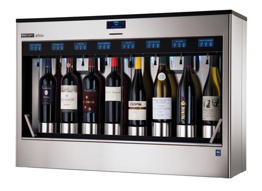 Distributeur de vins Enoline Elite - Modèle Enoline 4+4 ou 5+3 TC - Température contrôlée et écran tactile_0