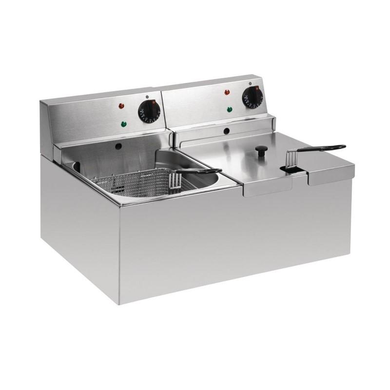 Friteuse électrique de comptoir cuve double LINCAT ldf2 - J533_0