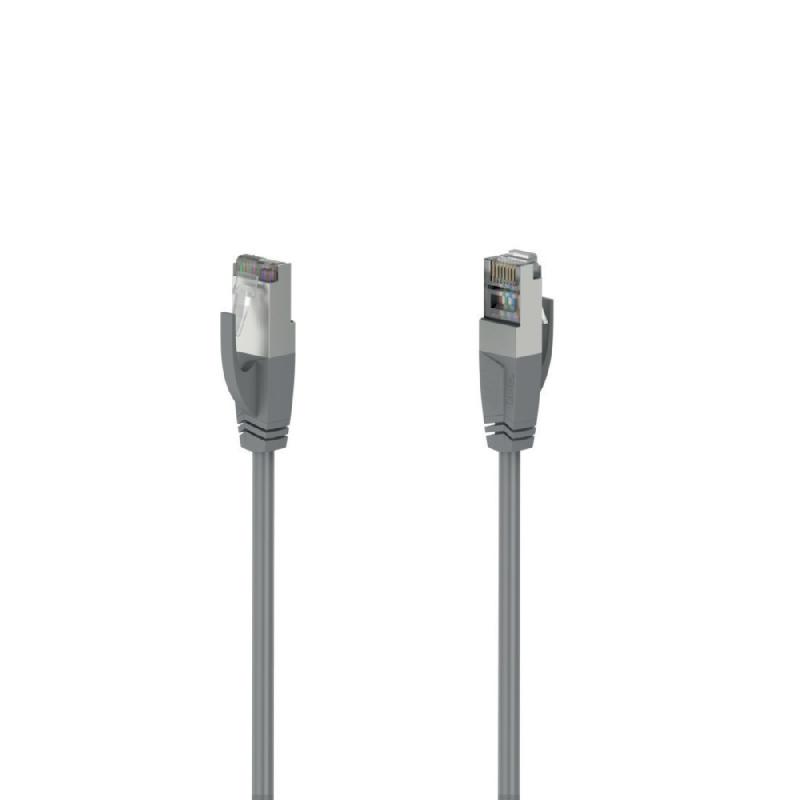Hama Câble réseau RJ45 CAT 5e - 15 m - Gris_0