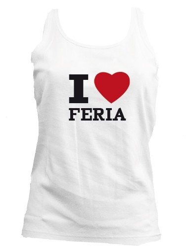 Débardeur femme i love feria_0