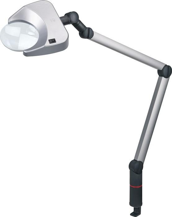 Loupe lumineuse Tech-Line - Agrandissement 2x/3x - LED - Lentille 120/31,5 mm - Schweizer_0