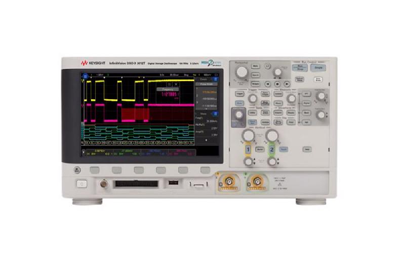 MSOX3012T - Oscilloscope numérique mixte KEYSIGHT - 2 voies 100 MHz, mémoire 2 MPts + 16 voies logiques_0