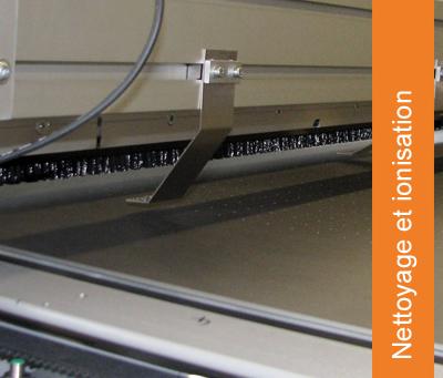 Nettoyage et ionisation de surface pour impression en sérigraphie et jet d'encre - Formats jusqu'à 3300 mm_0