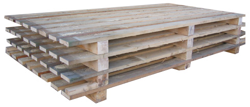Palettes en bois - charge lourde - standardisées, normalisées et sur mesure_0