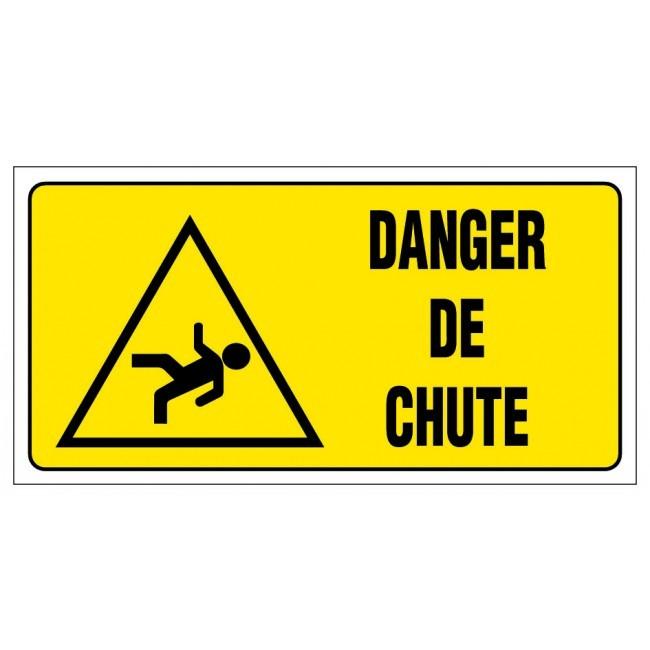 Panneaux rigides 960x480 mm jaune avertissements dangers - PNGPSC-NV15/DGCH_0