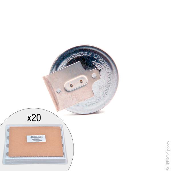 Pile bouton lithium CR2032 Panasonic 3V 220mAh - Emballage sécurisé_0