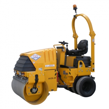 Rouleau mixte 2T5 - 1,20m - AV26-2K pour compactage enrobés et sous-couches_0