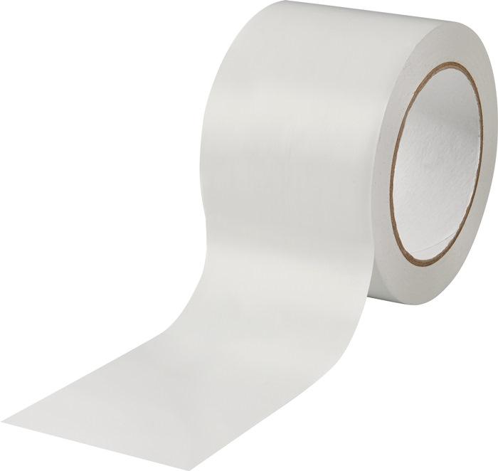 Ruban de marquage de sol Easy Tape - PVC blanc - 33 m x 75 mm - rouleau ROCOL_0