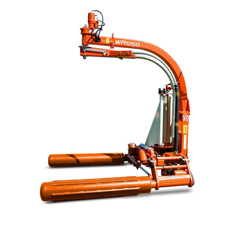 WR1250J - Enrubanneuse agricole Kubota Europe SAS - chargement autonome - balles jusqu'à 1000 kg_0
