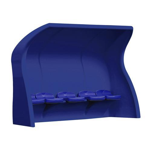 ABRI DE TOUCHE MONOBLOC BLEU - ASSISE INDIVIDUELLE