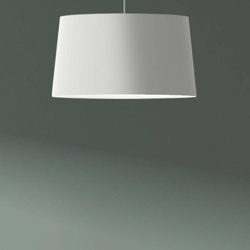 ALUMINOR SACHA SUSPENSION AVEC ABAT-JOUR EN TISSU