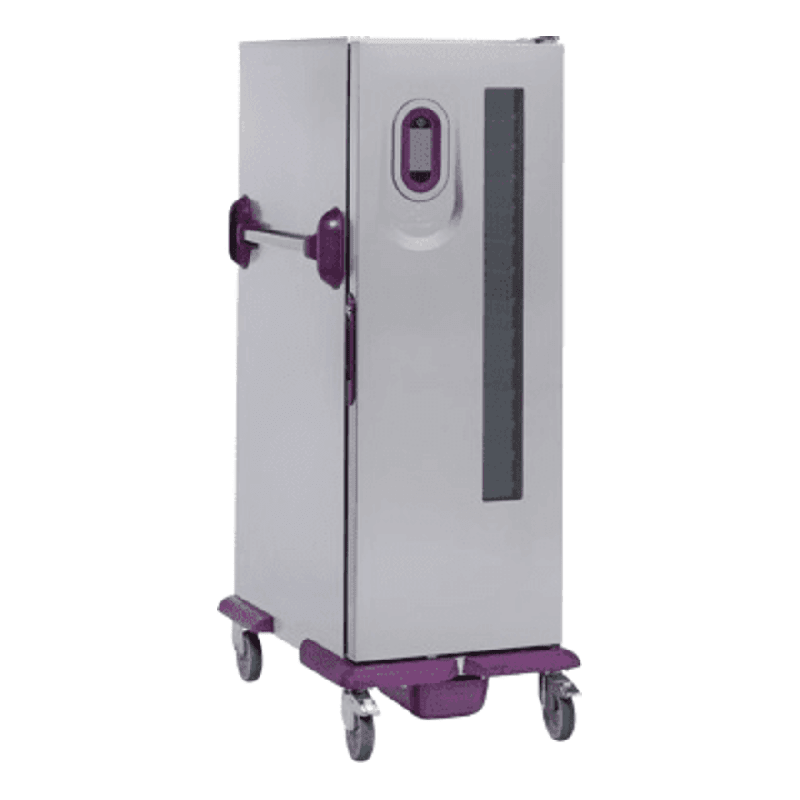Armoire de transfert froid - 20 niveaux GN1/1 - 1 porte vitrée - Sur roulettes Bourgeat 842121_0