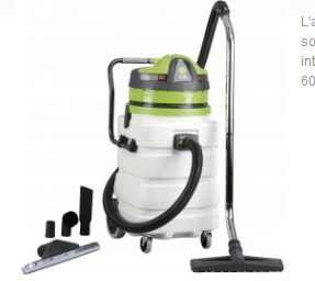 Aspirateur eau/poussière G 60EP - 2600W, grande capacité, moteur froid, cuve 60L, filtre anti-bactérien_0