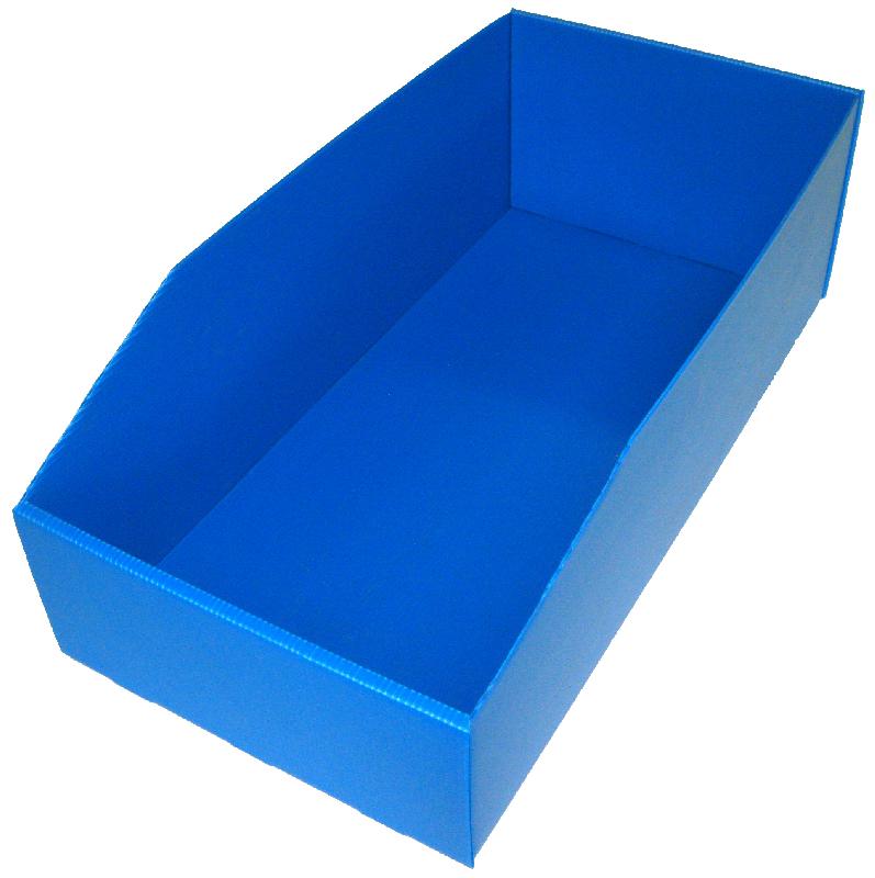 Bac plastique 18 litres isybox bleu_0